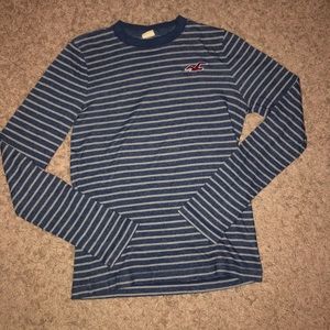 Hollister waffle stretch long sleeve shirt